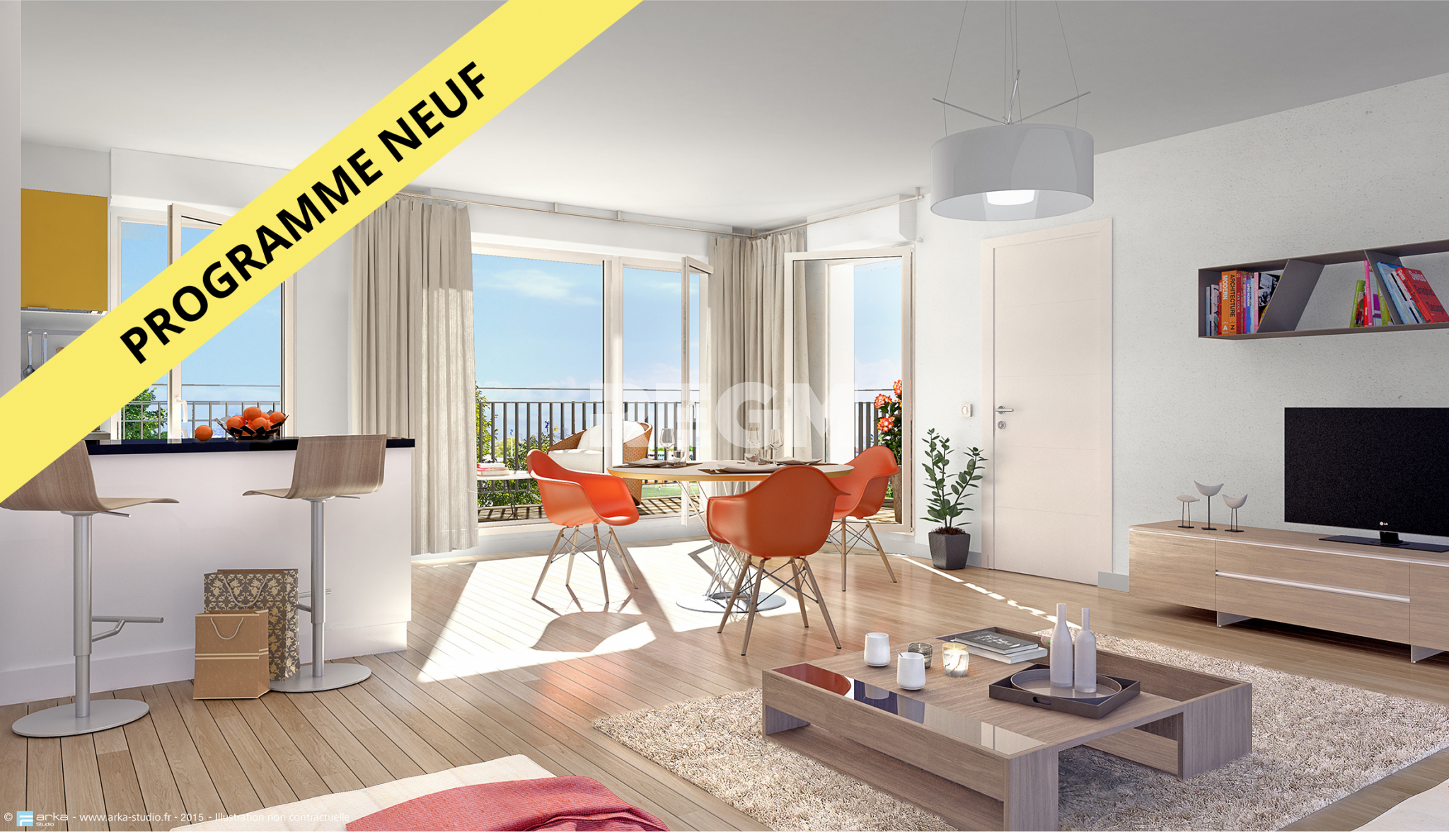 Vente Appartement 83m² 4 Pièces à Villiers-sur-Marne (94350) - Real Estate Global Market