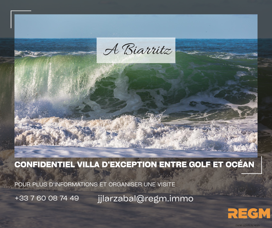 Villa avec piscine-bord de mer et golf
