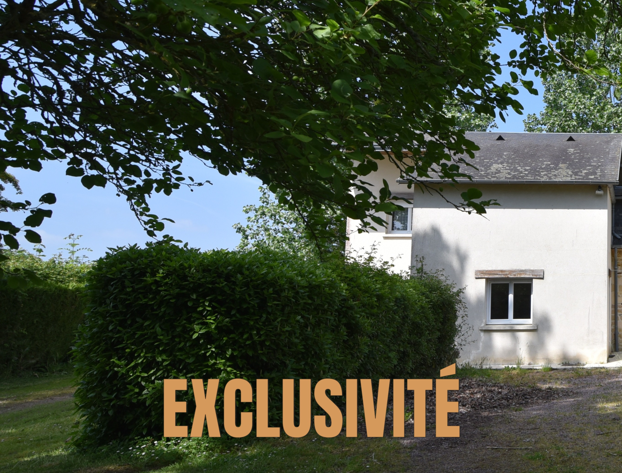 En exclusivité : Maison/Duplex 3ch. de 98m2 avec 500m2 de terrain